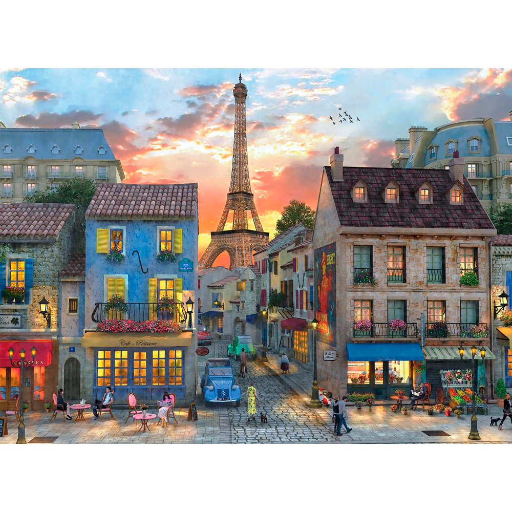 PUZZLE 3000 PIEZAS -  Calles de Paris - puzles.cl