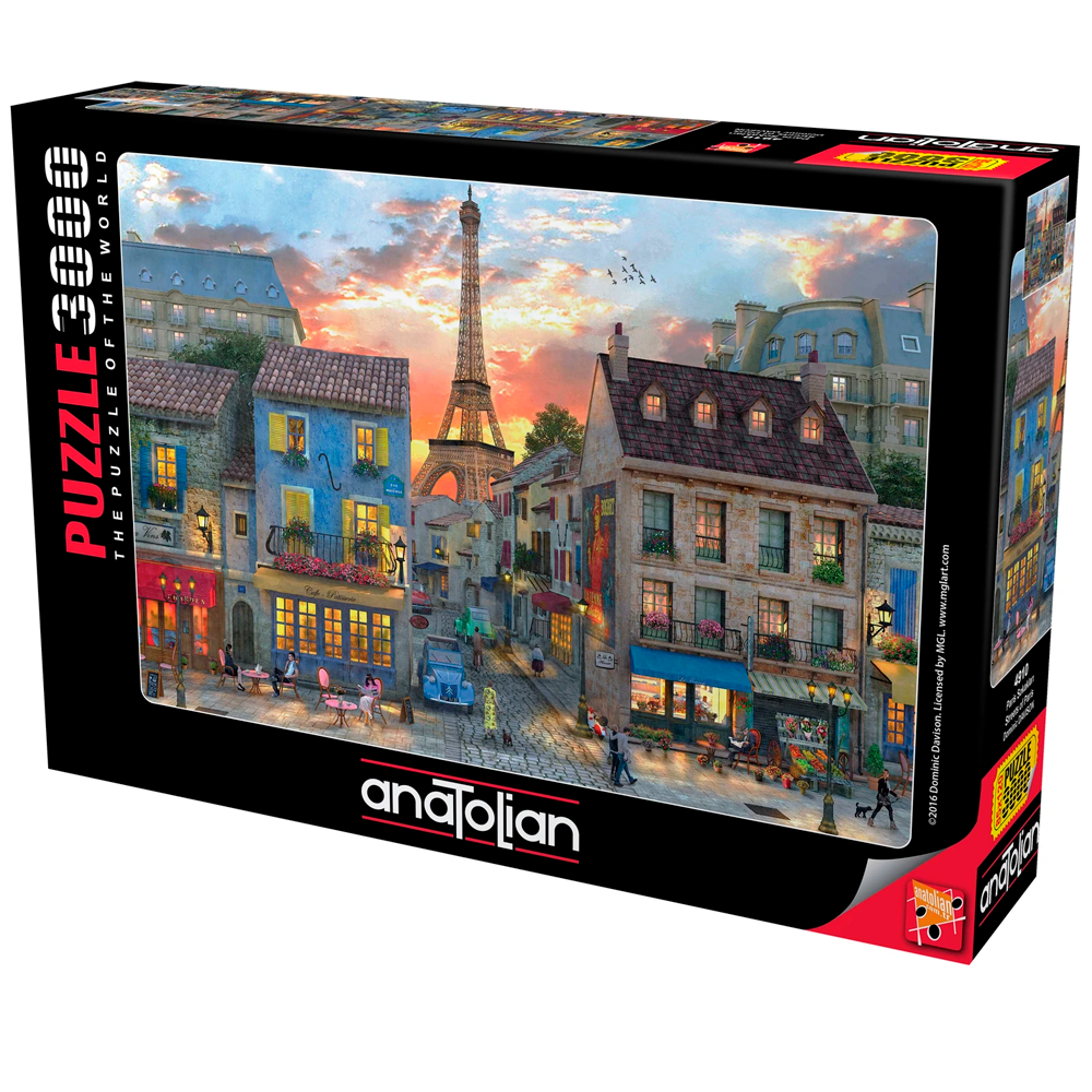PUZZLE 3000 PIEZAS -  Calles de Paris - puzles.cl