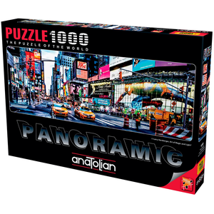PUZZLE 1000 PIEZAS panorámico - Time square - puzles.cl