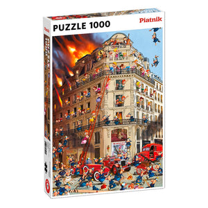 PUZZLE PIATNIK 1000 - fire brigade - puzles.cl