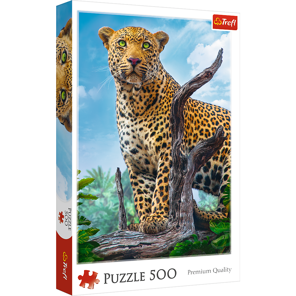 Puzzle 500 Piezas - Wild leopard