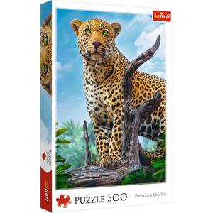 Puzzle 500 Piezas - Wild leopard