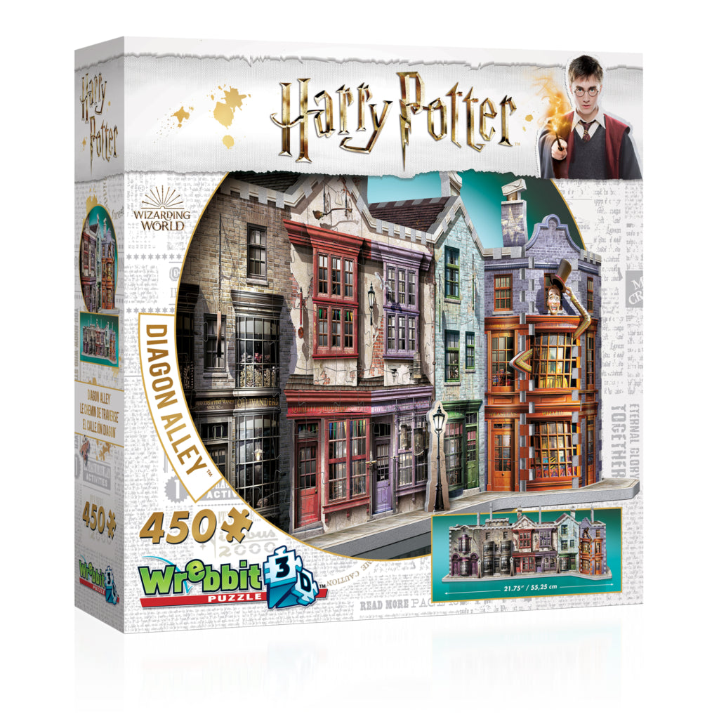 PUZZLE 3D 450 WREBBIT - HP DIAGON ALLEY - puzles.cl